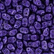 SuperDuo Beads 2.5x5mm Metalust Purple